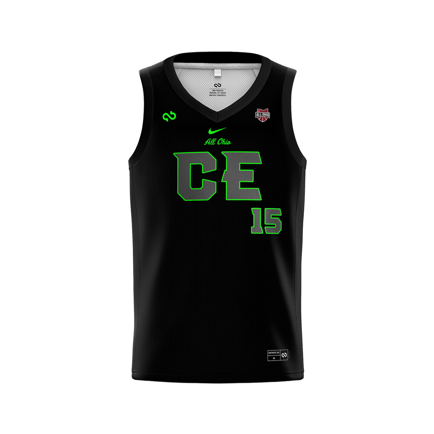 CHARG1NG 6th Grade Black Jersey