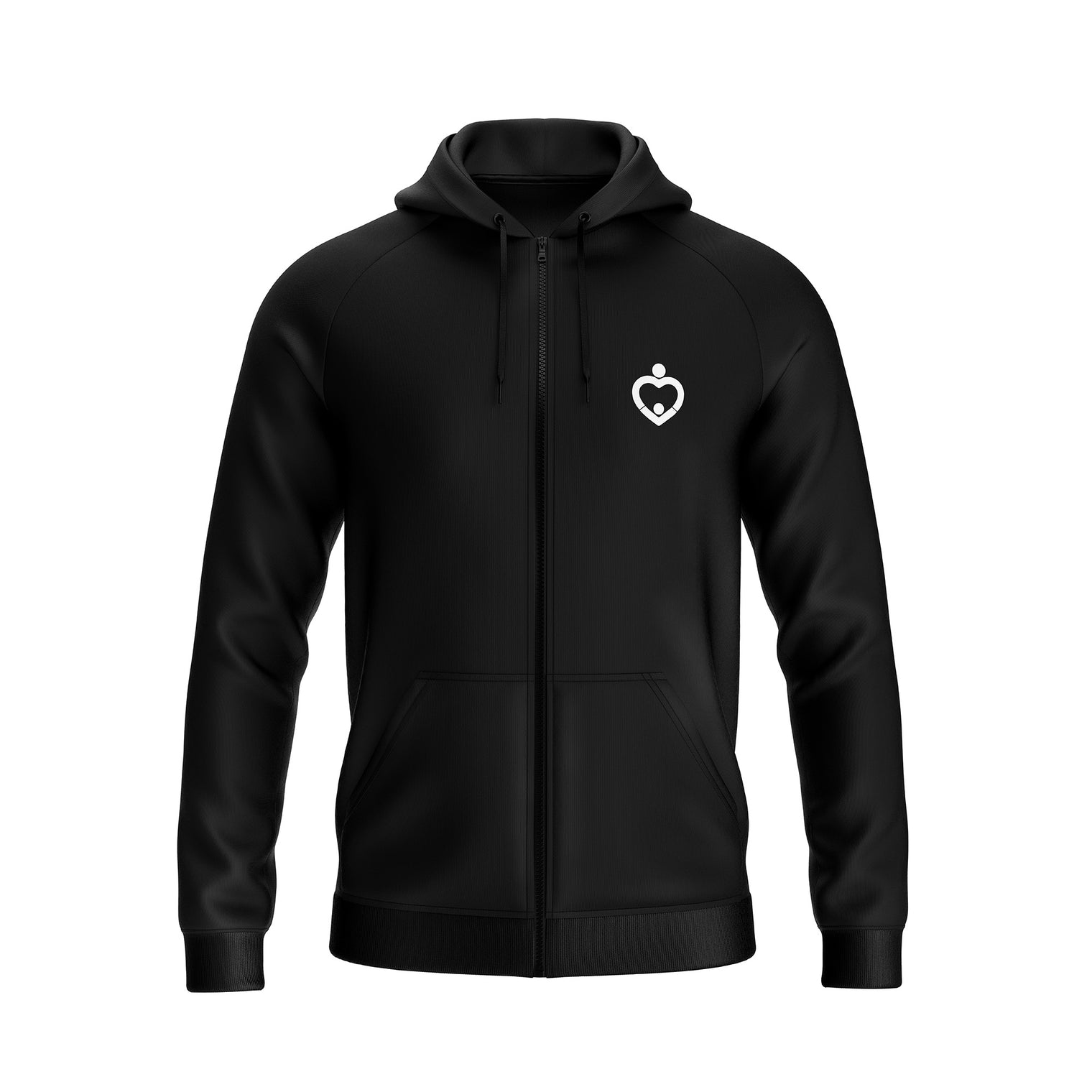 Open Arms OA Logo Zip-Up Hoodie